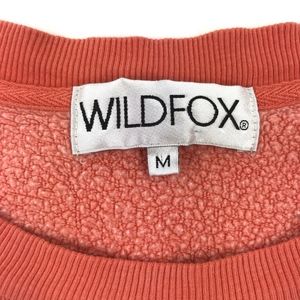 Wildfox Sweaters - WILDFOX Orange Blue Pullover Sweatshirt Sz M Wildfox Sweaters - WILDFOX Orange Blue Pullover Sweatshirt Sz M